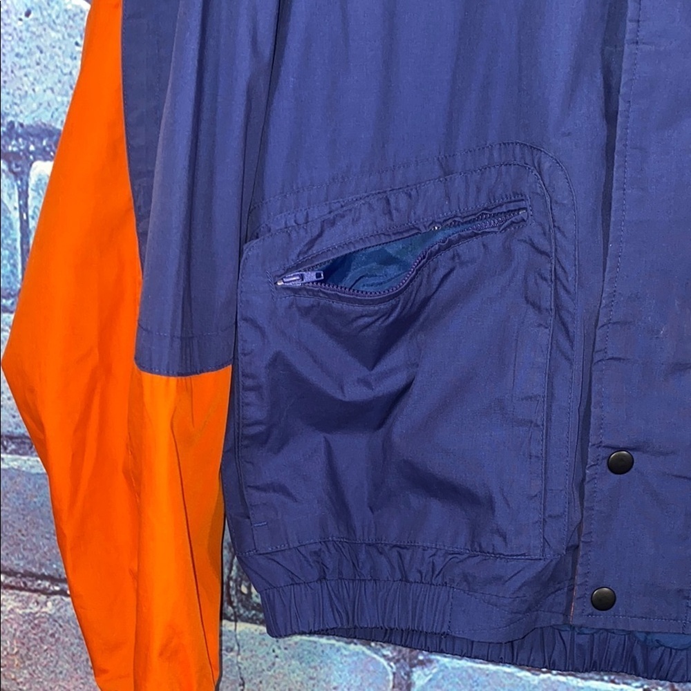 Tide Racing Jacket Size L, Navy/Orange, Windbreaker, Vintage Condition - Picture 4 of 9